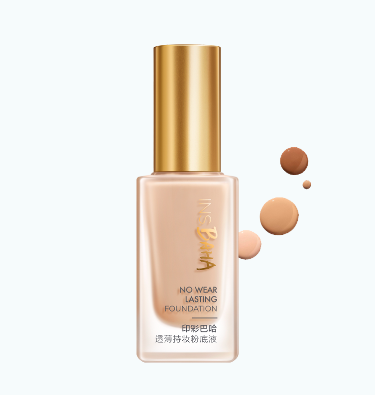 非凡国际印彩巴哈透薄持妆粉底液-柔雾型/柔润型